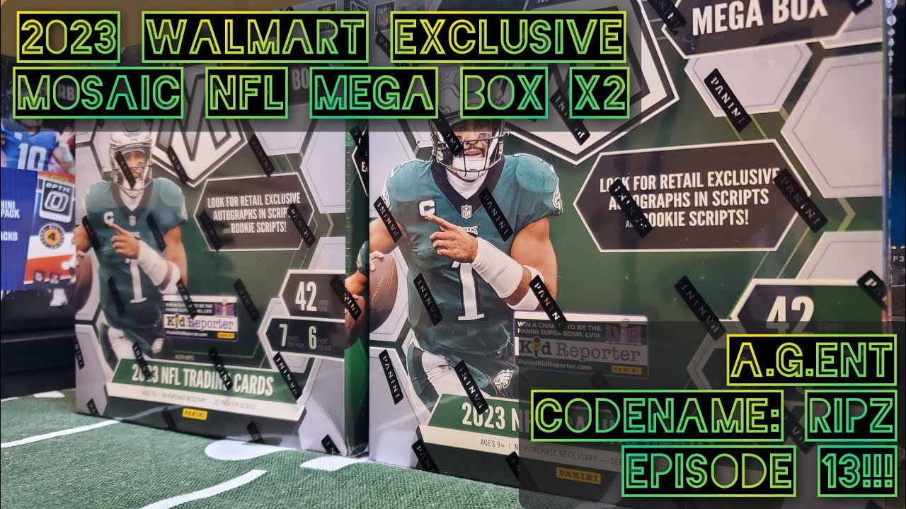 Codename: RIPZ ep. 13! Mosaic Mega Box x2 Walmart Exclusive - YouTube