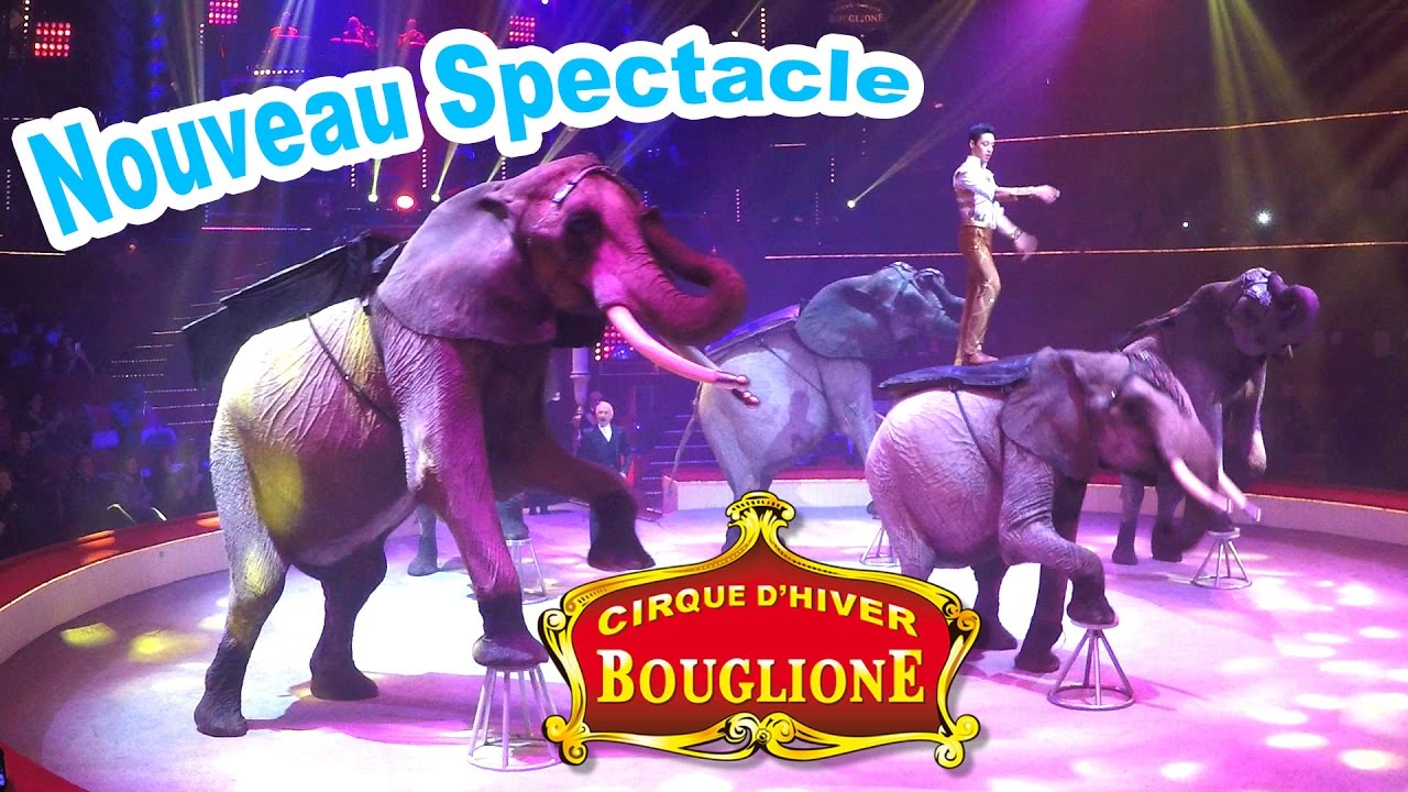 VLOG - Nouveau Spectacle du CIRQUE d'Hiver BOUGLIONE en Famille !