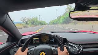 Ferrari 458 Spider POV Test Drive