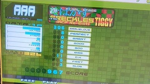 DDR Extreme Pro [Freckles] AAA 8 perfec !