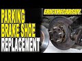 Parking Brake Shoe Replacement on Rear Disc Brakes