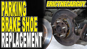Parking Brake Shoe Replacement on Rear Disc Brakes