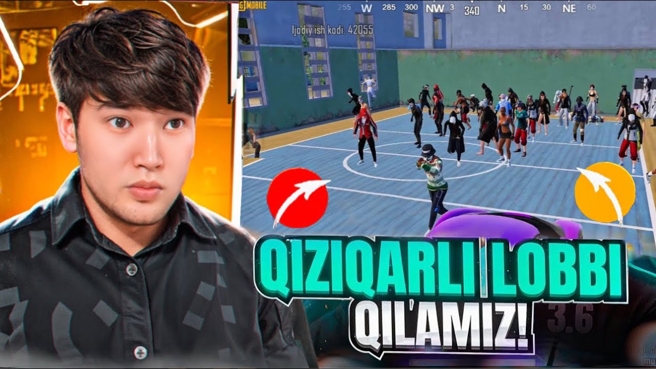 VICTORDAN YANGI TAKTIKA😂MANYAK LOBBI PUBG MOBILE