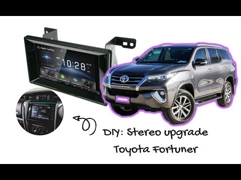 DIY: How To Install A Stereo in a Toyota Fortuner | Apple CarPlay & Android Auto for Toyota Fortuner