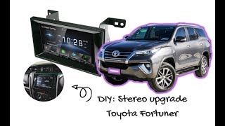 DIY: How To Install A Stereo in a Toyota Fortuner | Apple CarPlay & Android Auto for Toyota Fortuner