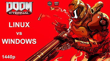 Doom Eternal | Linux vs Windows | 1440p | RX 6700XT + Ryzen 7 5800X |