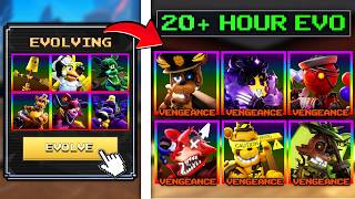 I Spent 20+ Hours EVOLVING EVERY UPDATE UNIT In Five Nights TD 2..