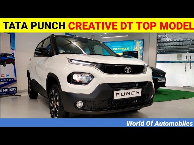 Tata Punch 2022 Top Model Creative Dual Tone, Black and White