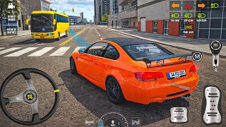 New Car Traffic Driving 3D: BMW M3 GTS New car city parking-school - car android gameplay screenshot 2
