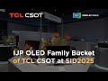 TCL CSOT Unveils IJP OLED Family Bucket at SID Display Week 2025