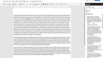HOW TO DEFINE WORDS AND TRANSLATE A DOCUMENT IN GOOGLE DRIVE