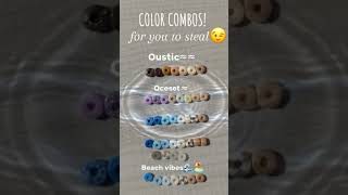Trendy Summer Beaded Bracelet Color Combos You Need to Try! #trending #beadedbracelet #shorts