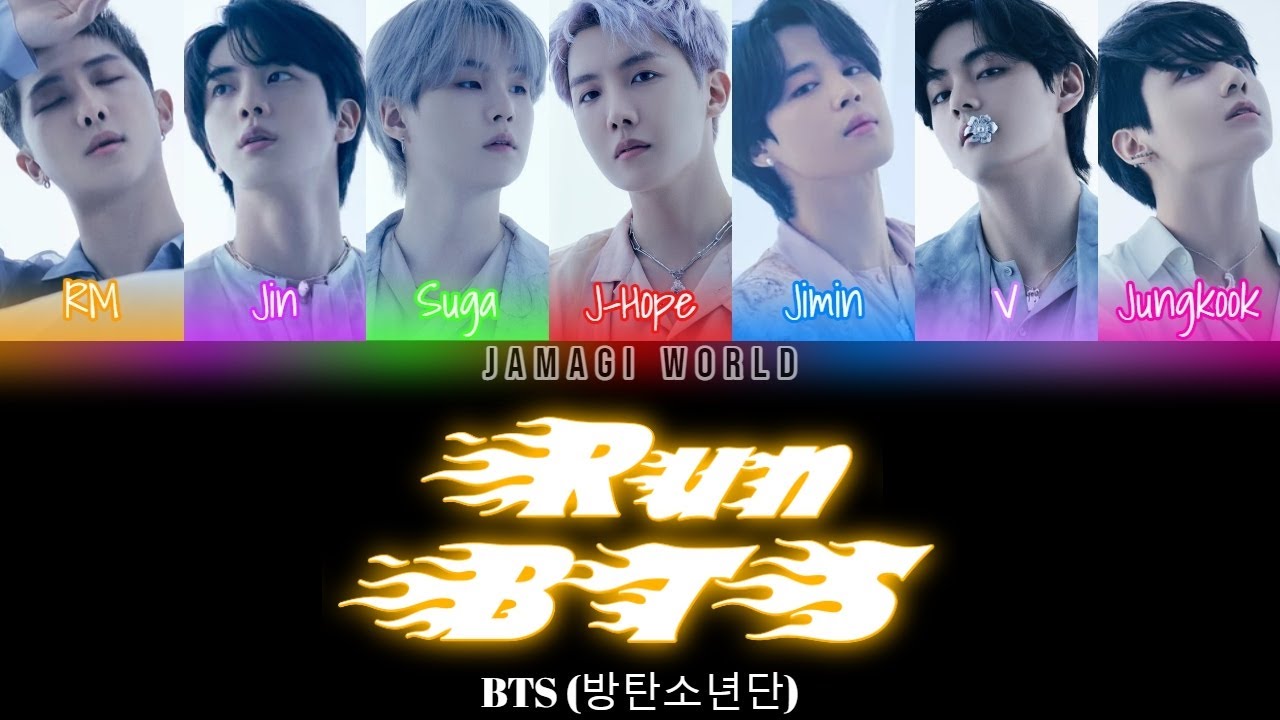 [VOSTFR] BTS (방탄소년단) - Run BTS | 달려라 방탄 (Han/Rom/FR Color Coded Lyrics ...