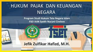 1 Kontrak Belajar Mata Kuliah Hukum Pajak Dan Keuangan Negara