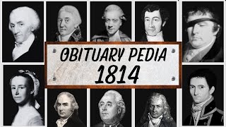 Famous People We've Lost in 1814 - Obituary in 1814