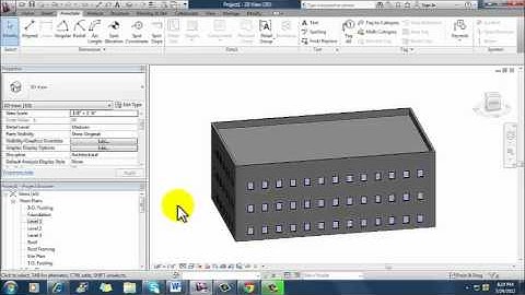 Revit - Start a Building, part four