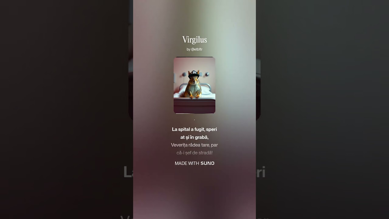 Virgilus vs veverita