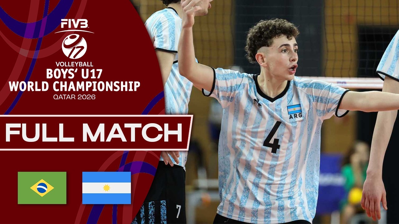 Brazil vs. Argentina - 3rd Place | Boys' U17 World Championship - 2026