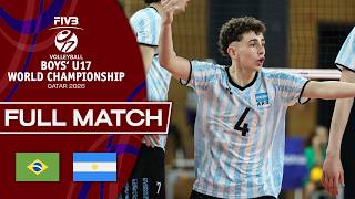 Brazil vs. Argentina - 3rd Place | Boys' U17 World Championship - 2026 screenshot 1