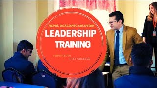 Nepal Realistic Solution - Training On Leadership || Ritz College screenshot 5