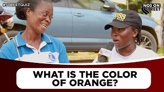 What Is The Color Of Orange? | Street Quiz | Funny Interviews | Funny African Videos