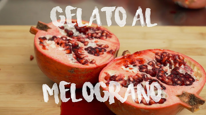🍦 Gelato al Melograno 🍧 - Come viene fatto