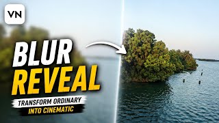 Blur Reveal Effect in VN Video Editor | Smooth Video Reveal Tutorial screenshot 2