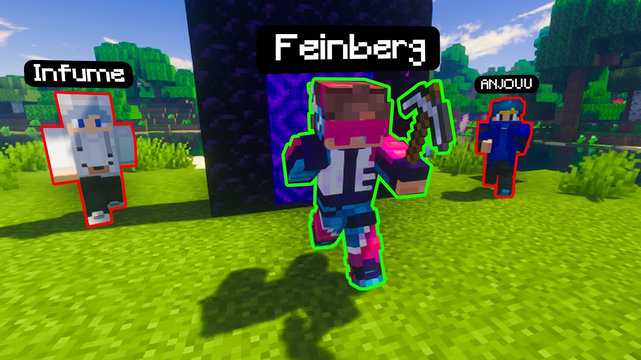 8 Minutes of Feinberg Having Wild Moments in MCSR Ranked