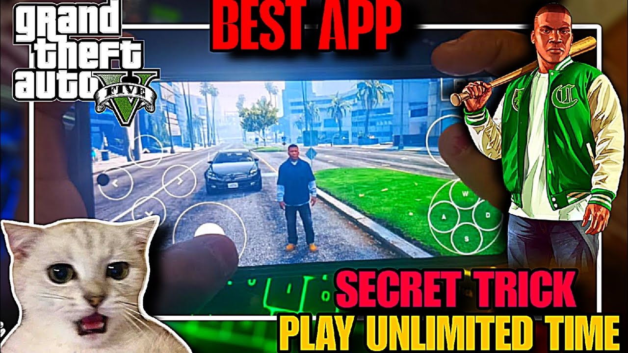 Play Gta V Unlimited Time On Mobile | Gta V Mobile Cloud Gaming Free App | Play Gta V On Mobile Free