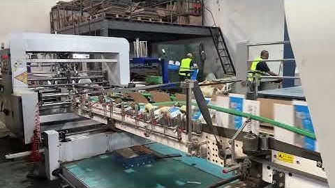 Fully Automatic Corrugated Carton Folder Gluer Machine | Box Folding & Gluing Line