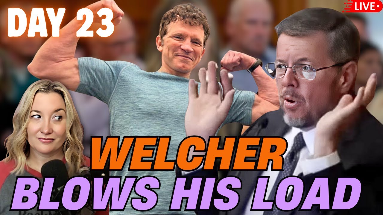 The Prosecution Rests Its Corruption & Judson Welcher BLOWS His Load 