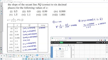 Math 1A HW 2.1 WebAssign #6