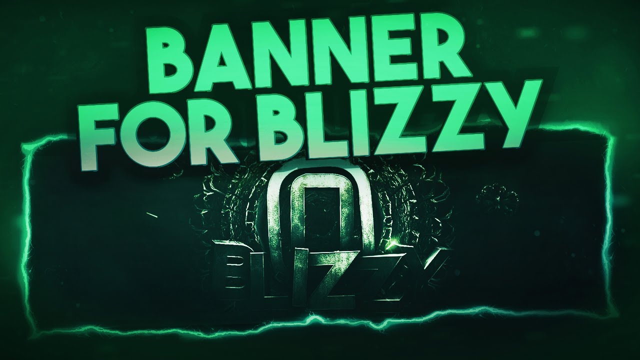 3D BANNER TUTORIAL For Blizzy (C4D + PS Speedart)