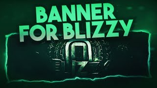 3D BANNER TUTORIAL For Blizzy (C4D + PS Speedart)