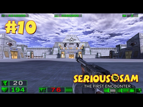 Serious Sam: The First Encounter прохождение игры - Уровень 10: Метрополис (All Secrets Found)
