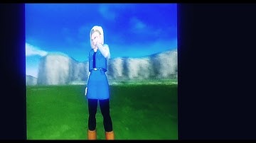 Dragonball Z Budokai Android 18 Intro Ryona Alternate Colors 13