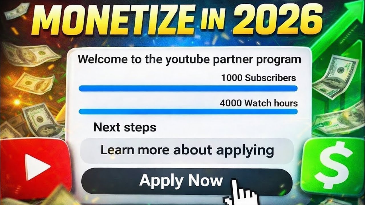 How to monetize yt channel in 2026 | New update 2026 | watch before monetize 