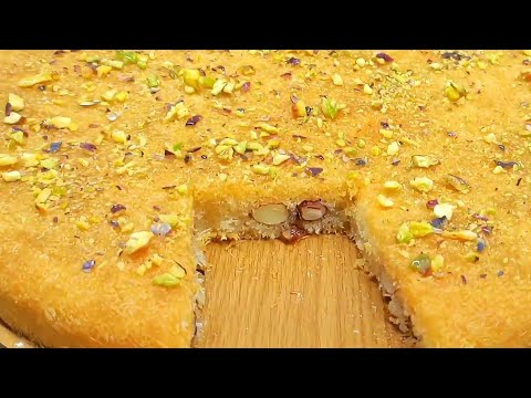 لازم تعمليها في رمضان الكنافه المحشيه بالمكسرات بأحترافيه احلي من اجدعها حلواني 