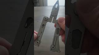 Credit card size multitool fits right in your pocket! #edc #multitool #giftideas #shorts