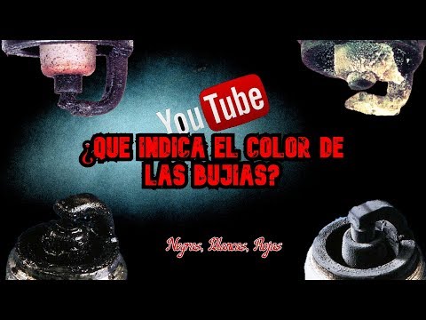 Diagnostico del Motor Mediante las Bujias | ¿Que Indica el Color de las Bujías?