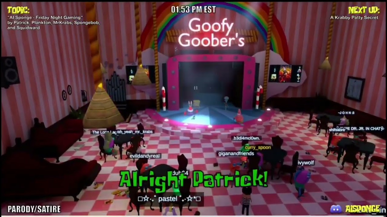 Friday Gaming Night featuring Doom (ai_sponge Rehydrated) 