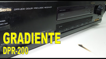 GRADIENTE DPR-200, not working.