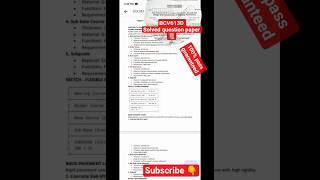 ||BCV613D question paper solution 😱|| #viralshort #vtu #engineering #likeandsubscribe #education