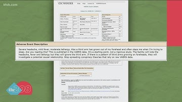 Looking into adverse effects of the COVID-19 vaccine