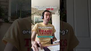 Farbsy was annoyed by a 9:00 am customer call. #truecaller #surecall #customerservice #callconnect