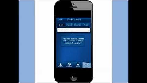 How to access Cycle Information on the National Rail Enquiries iPhone app video