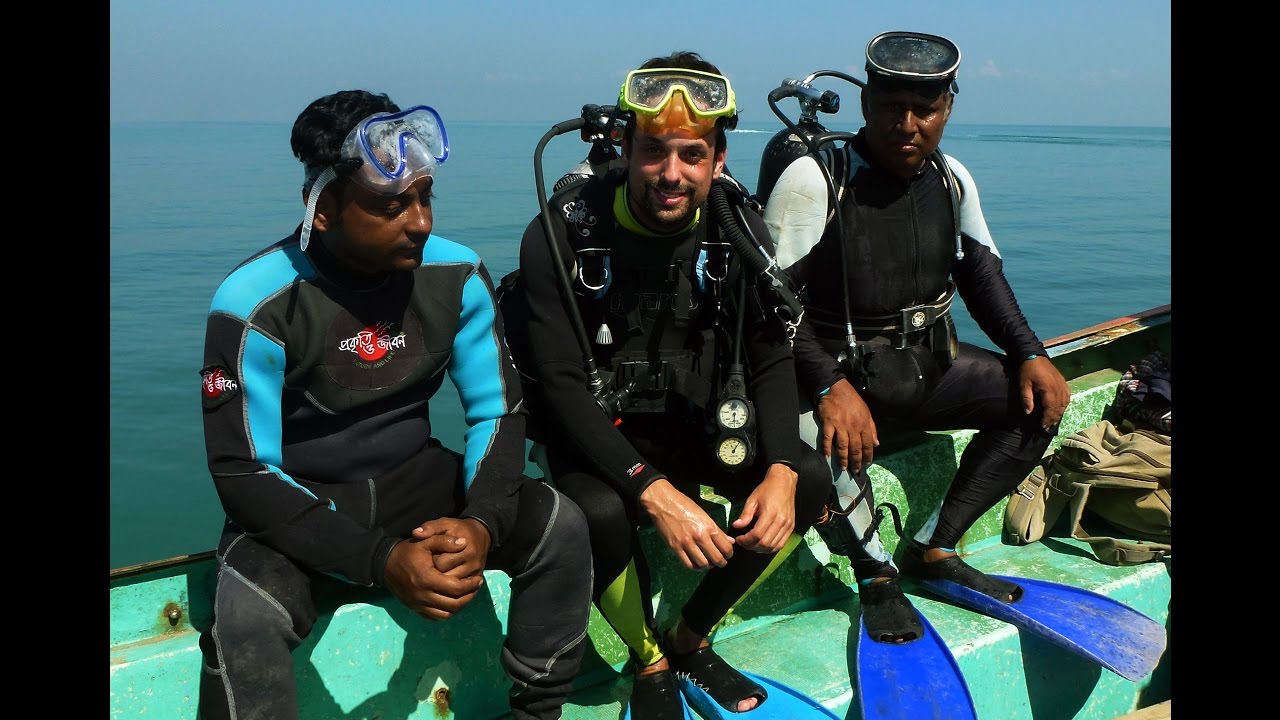 scuba diving st.martin island bangladesh underwater video hd. YouTube