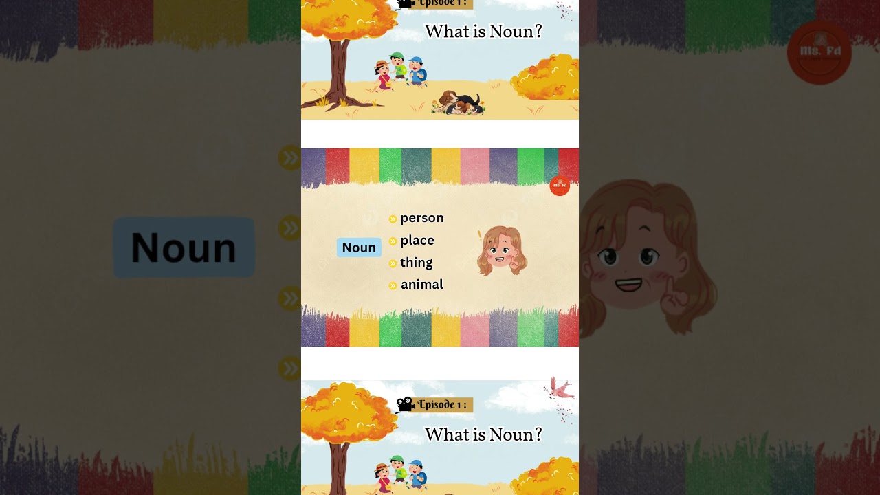 🎬 Episode 1: What is a Noun? | Introduction to Nouns for Beginners 