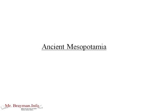 Ancient Mesopotamia