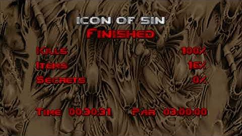 DOOM II Unity: Icon of Sin UV [30.31]